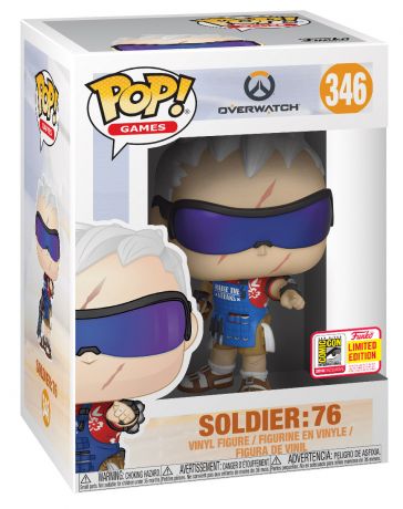 Figurine Funko Pop Overwatch #346 Soldier 76 - Skin maître du barbecue 76