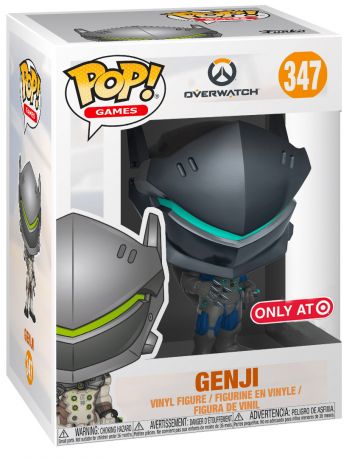 Figurine Funko Pop Overwatch #347 Genji - Fibre de carbone