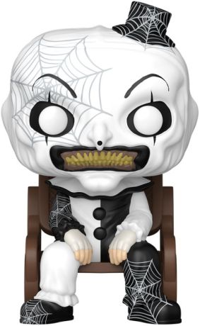 Figurine Funko Pop Terrifier #2090 Art le clown sur une chaise berçante