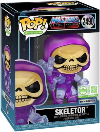 Figurine Funko Pop Les Maîtres de l'univers #2490 Skeletor (Translucide)