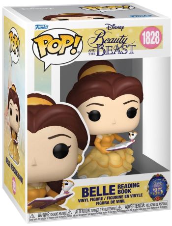 Figurine Funko Pop La Belle et la Bête [Disney] #1828 Belle en train de lire un livre