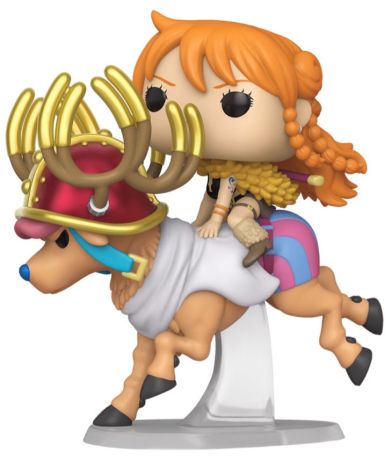 Figurine Funko Pop One Piece #153 Nami sur Tony Tony Chopper