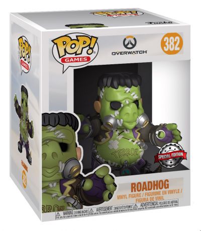 Figurine Funko Pop Overwatch #382 Junkenstein en monstre - 15 cm