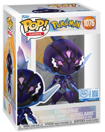 Figurine Funko Pop Pokémon #1076 Malvalame - Nacré
