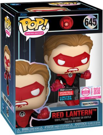 Figurine Funko Pop Green Lantern #645 Lanterne Rouge