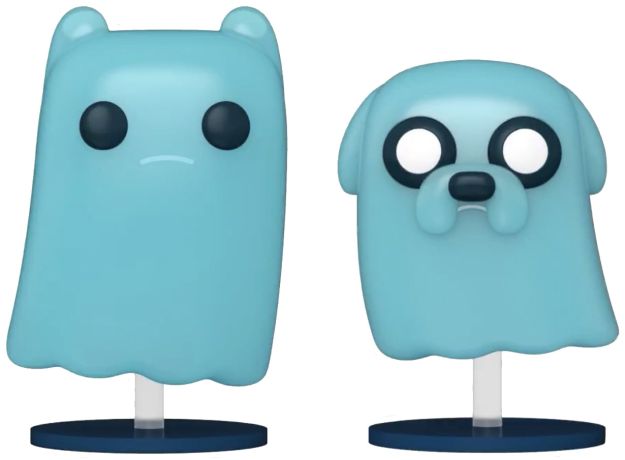 Figurine Funko Pop Adventure Time Finn et Jack Fantôme - Pack