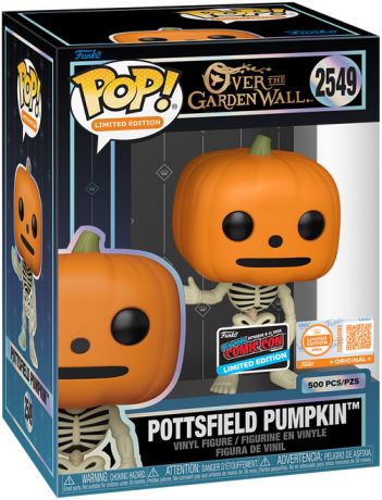 Figurine Funko Pop Cartoon Network #2549 Citrouille de Pottsfield - La Forêt de l'Etrange