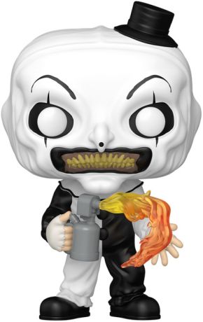 Figurine Funko Pop Terrifier #2087 Art le Clown avec un lance-flammes