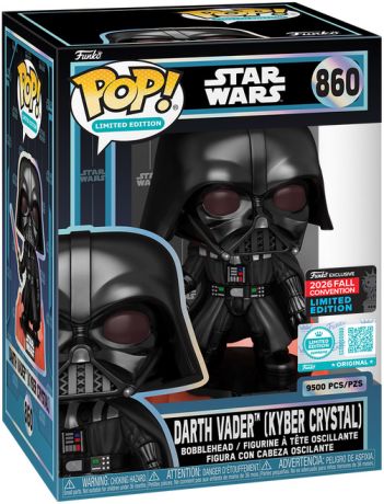 Figurine Funko Pop Star Wars Divers #860 Dark Vador (Kyber Crystal)