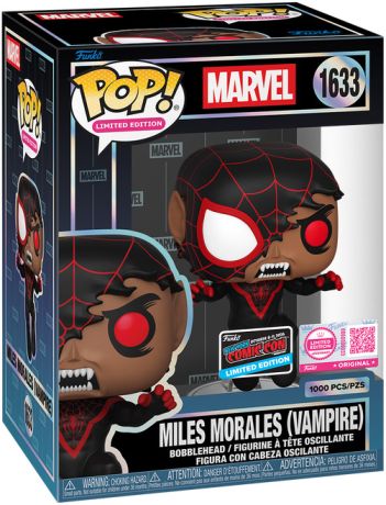 Figurine Funko Pop Marvel Comics #1633 Miles Morales (Vampire)