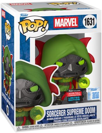 Figurine Funko Pop Marvel Comics #1631 Doom le Sorcier Suprême