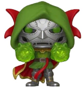 Figurine Funko Pop Marvel Comics Doom le Sorcier Suprême
