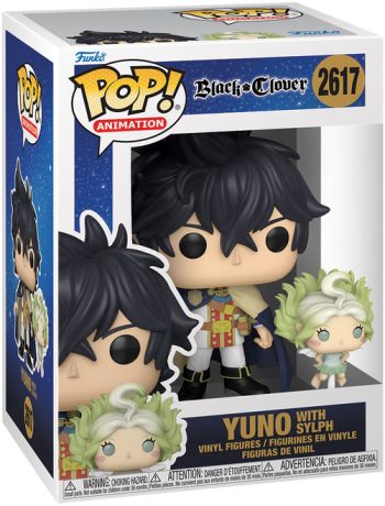 Figurine Funko Pop Black Clover #2617 Yuno avec Sylph