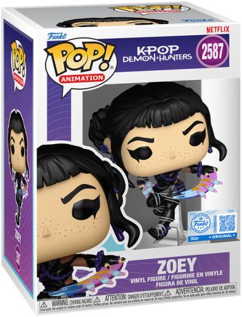 Figurine Funko Pop KPop Demon Hunters #2587 Zoey (HUNTR/X)