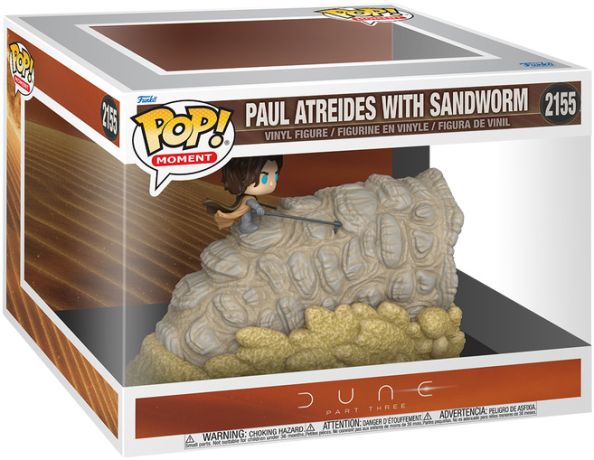 Figurine Funko Pop Dune 2020 #2155 Paul Atreides ver des sables