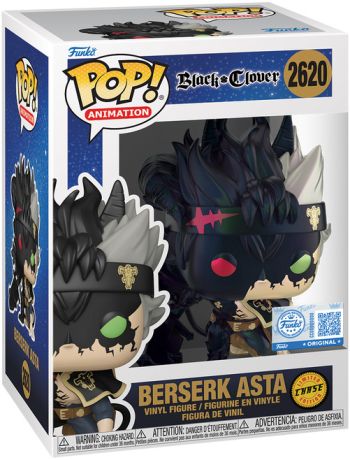 Figurine Funko Pop Black Clover #2620 Berserk Asta [Chase]