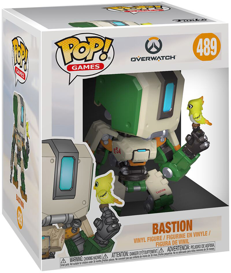 Figurine Pop Overwatch #489 pas cher : Bastion - 15 cm