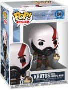 Figurine Pop God of War #1340 Kratos avec la tête de Mímir