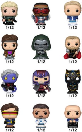 Figurine Funko Pop Avengers : Doomsday [Marvel] Boîte Mystère Bitty Pop