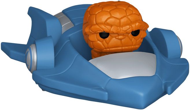 Figurine Funko Pop Avengers : Doomsday [Marvel] The Thing et Fantastic Four Jumpjet - Bitty Pop