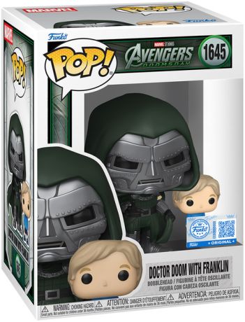 Figurine Funko Pop Avengers : Doomsday [Marvel] #1645 Doom avec Franklin
