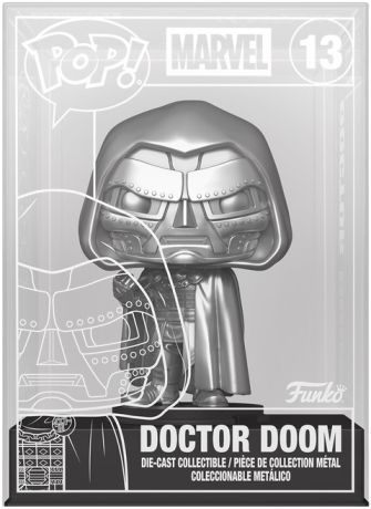 Figurine Funko Pop Avengers : Doomsday [Marvel] #13 Doctor Doom - Die Cast [Chase]