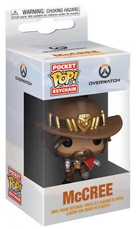 Figurine Funko Pop Overwatch McCree - Porte-clés