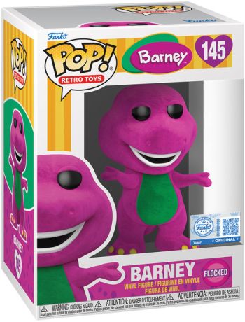 Figurine Funko Pop Barney #145 Barney - Floqué