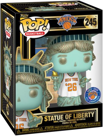 Figurine Funko Pop NBA #245 Statue de la Liberté (New York Knicks 2026)