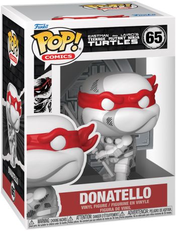 Figurine Funko Pop Tortues Ninja #65 Donatello (Comic Deco)