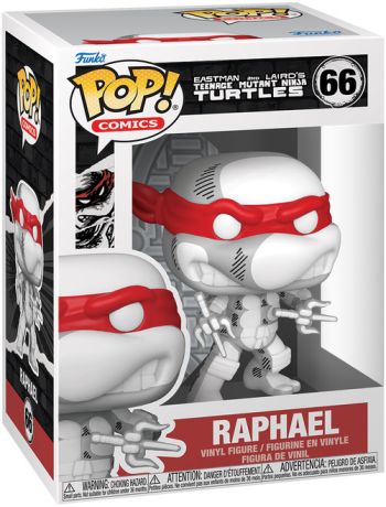 Figurine Funko Pop Tortues Ninja #66 Raphael (Comic Deco)