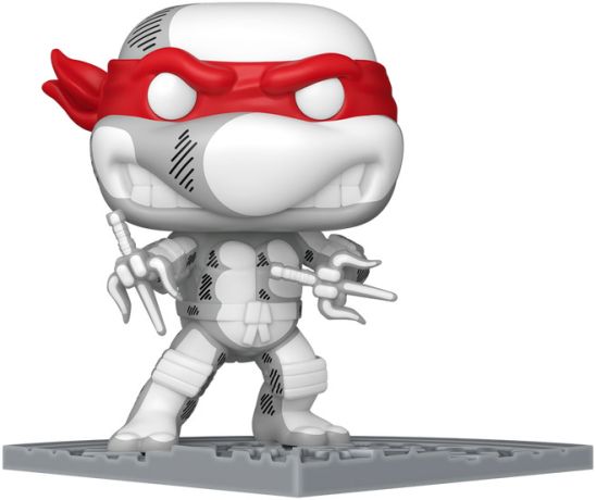 Figurine Funko Pop Tortues Ninja #66 Raphael (Comic Deco)
