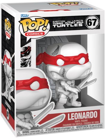 Figurine Funko Pop Tortues Ninja #67 Leonardo (Comic Deco)