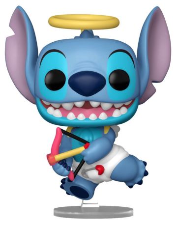 Figurine Funko Pop Lilo et Stitch [Disney] #1819 Stitch (Saint-Valentin) - Flocked