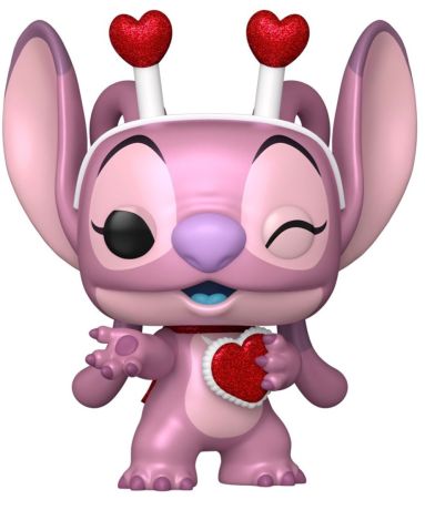 Figurine Funko Pop Lilo et Stitch [Disney] #1820 Angel (Saint-Valentin) - Pailletée 