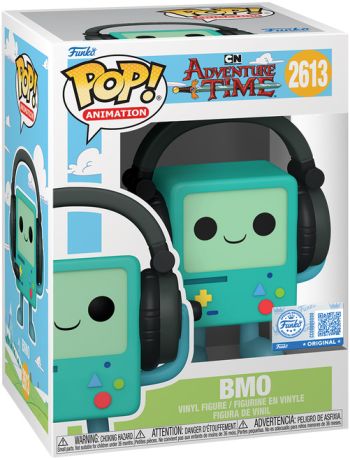 Figurine Funko Pop Adventure Time #2613 BMO avec casque
