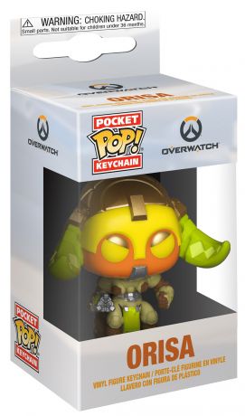 Figurine Funko Pop Overwatch Orisa - Porte-clés