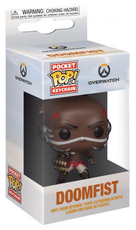 Figurine Funko Pop Overwatch Doomfist - Porte-clés