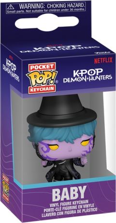 Figurine Funko Pop KPop Demon Hunters Baby (Demon) - Porte-clés