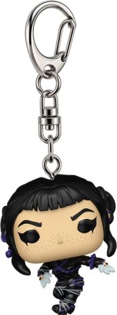 Figurine Funko Pop KPop Demon Hunters Zoey (Battle Outfit) - Porte-clés