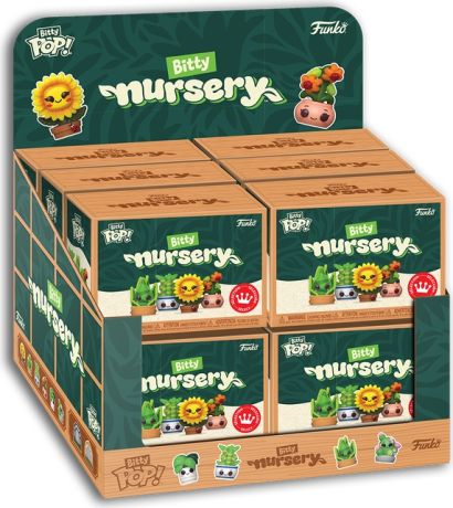 Figurine Funko Pop Plantes (Flora) Boîte Mystère Bitty Pop Town Pépinière 