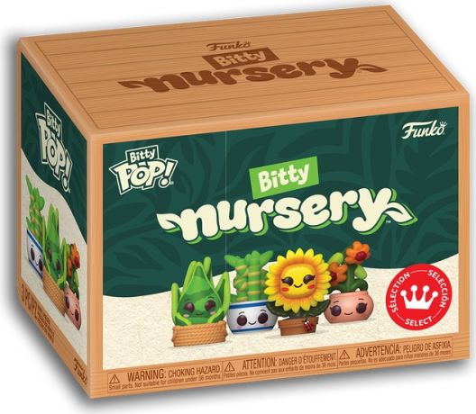 Figurine Funko Pop Plantes (Flora) Boîte Mystère Bitty Pop Town Pépinière 