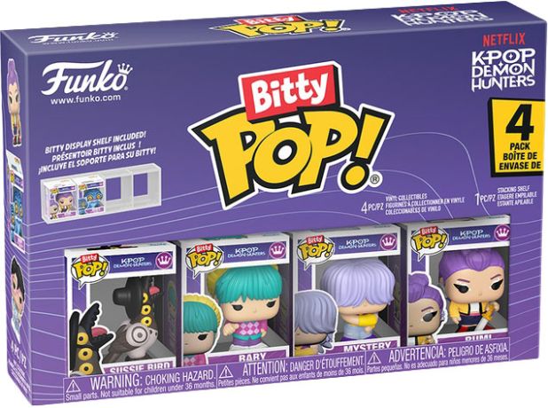 Figurine Funko Pop KPop Demon Hunters Bitty Pop (série 2)
