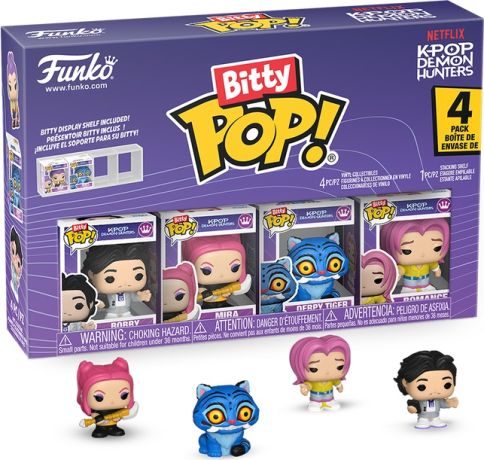 Figurine Funko Pop KPop Demon Hunters Bitty Pop (série 1)