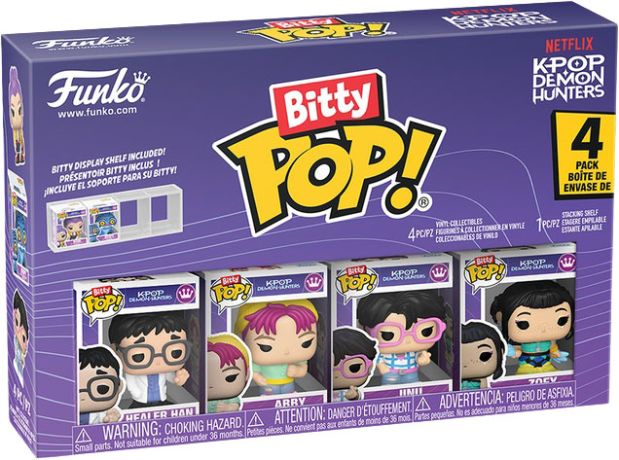 Figurine Funko Pop KPop Demon Hunters Bitty Pop (série 3)