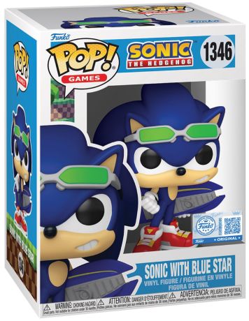 Figurine Funko Pop Sonic le Hérisson #1346 Sonic avec Blue Star