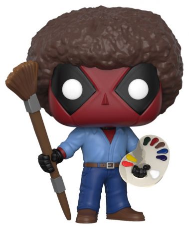 Figurine Funko Pop Marvel Comics #319 Deadpool en Bob Ross