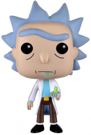 Figurine Funko Pop Rick et Morty #114 Rick Sanchez avec Portal Gun