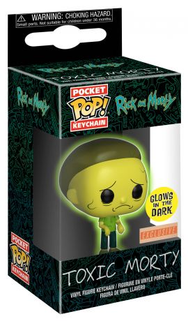 Figurine Funko Pop Rick et Morty Morty Toxique - Glow in the dark