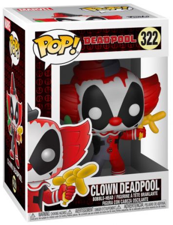 Figurine Funko Pop Deadpool [Marvel] #322 Clown Deadpool